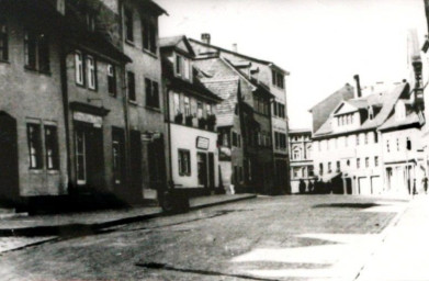 Stadtarchiv Weimar, 60 10-5/22, Blick vom Jakobsplan in die Breitenstraße , um 1930