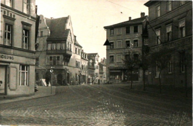 Stadtarchiv Weimar, 60 10-5/22, Blick in die Breitenstraße , um 1925