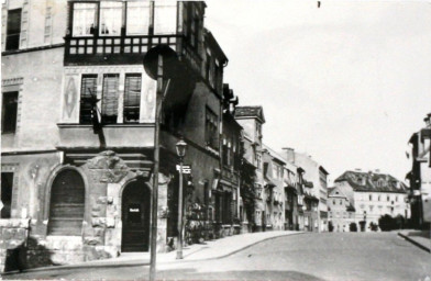 Stadtarchiv Weimar, 60 10-5/22, Blick in die Breitenstraße Häuser Nr. 7–31, 1930