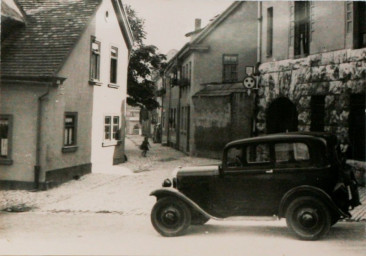 Stadtarchiv Weimar, 60 10-5/22, Blick vom Kettenberg in die Berggasse , um 1930