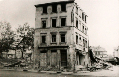 Stadtarchiv Weimar, 60 10-5/22, Abriss des Hauses Friedensstraße Nr. 4, 1989