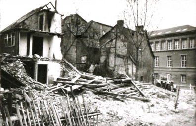 Stadtarchiv Weimar, 60 10-5/22, Abriss Friedensstraße 8, 1986