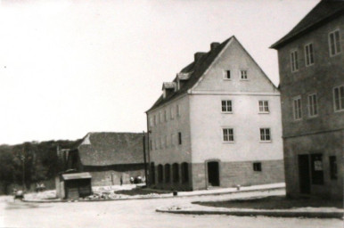 Stadtarchiv Weimar, 60 10-5/22, Blick auf Breitenstraße Nr.40, 1938