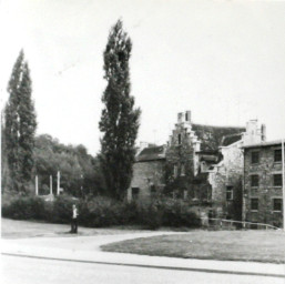 Stadtarchiv Weimar, 60 10-5/22, Blick von der Friedensstraße zur Karlsmühle, ohne Datum