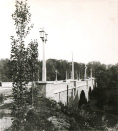 Stadtarchiv Weimar, 60 10-5/22, Blick auf die Friedensbrücke , um 1960