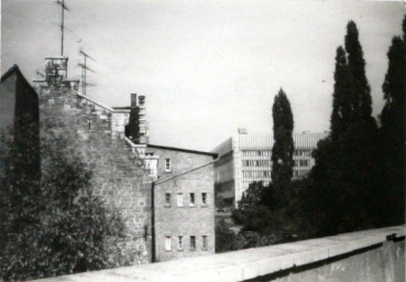 Stadtarchiv Weimar, 60 10-5/22, Blick von der Friedensbrücke, 1989