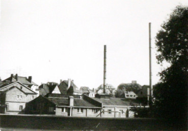 Stadtarchiv Weimar, 60 10-5/22, Blick von der  Friedensbrücke , 1989