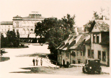 Stadtarchiv Weimar, 60 10-5/22, Blick von der Breitenstraße in den Kettenberg , um 1925