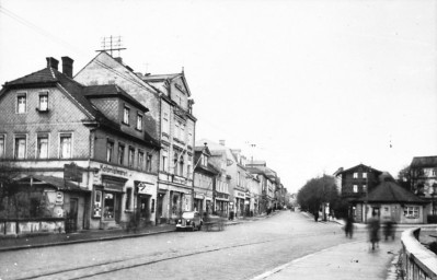 Stadtarchiv Weimar, 60 10-5/22, Blick in die Ettersburger Straße , vor 1937