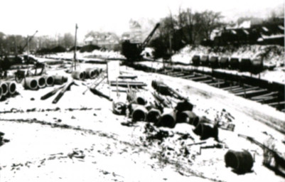 Stadtarchiv Weimar, 60 10-5/23, Blick über den ehemaligen Karl-August-Platz Richtung »Am Asbach«, um 1937