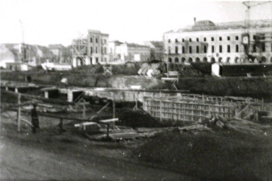 Stadtarchiv Weimar, 60 10-5/23, Blick von der Breitenstraße Richtung Landesmuseum, um 1938