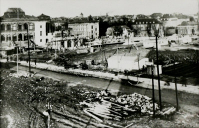 Stadtarchiv Weimar, 60 10-5/23, Blick auf den ehemaligen Karl-August-Platz , 1940