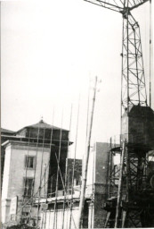 Stadtarchiv Weimar, 60 10-5/23, Blick auf die Baustelle "Gauforum" , um 1939