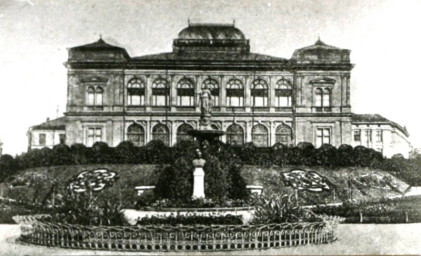 Stadtarchiv Weimar, 60 10-5/24, Blick auf das Landesmuseum, um 1900