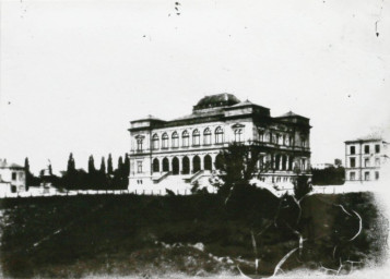 Stadtarchiv Weimar, 60 10-5/24, Blick auf das Landesmuseum am Museumsplatz, ohne Datum