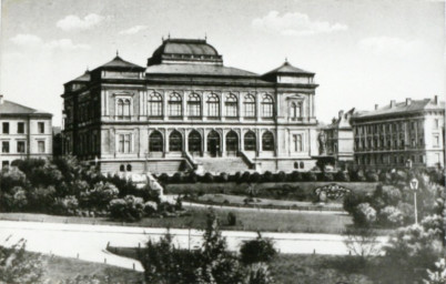 Stadtarchiv Weimar, 60 10-5/24, Blick zum Landesmuseum , ohne Datum