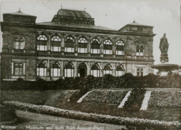 Stadtarchiv Weimar, 60 10-5/24, Weimar - Museum auf dem Karl-August-Platz , ohne Datum