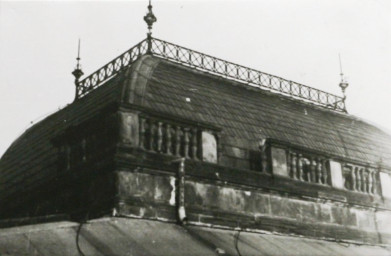 Stadtarchiv Weimar, 60 10-5/24, Blick auf das Dach der Museumsruine, ohne Datum