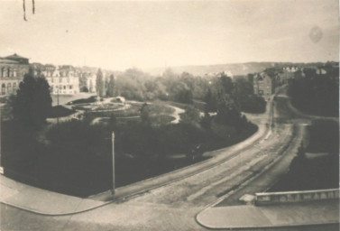 Stadtarchiv Weimar, 60 10-5/24, Blick zum Hotel "Thüringer Hof", um 1930