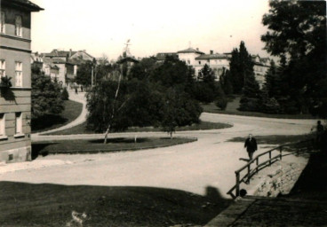 Stadtarchiv Weimar, 60 10-5/24, Blick vom Kettenberg auf den Karl-August-Platz, 1930