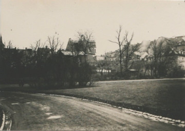 Stadtarchiv Weimar, 60 10-5/24, Blick vom Karl-August-Platz Richtung »Am Asbach/Kettenberg«, um 1933