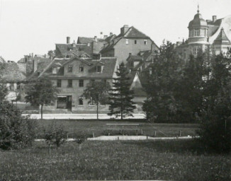 Stadtarchiv Weimar, 60 10-5/24, Blick vom Karl-August-Platz  zur Straße "Am Asbach", 1930