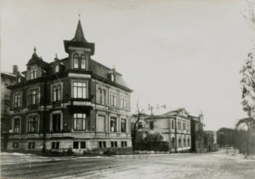 Stadtarchiv Weimar, 60 10-5/24, Blick in den Karl-August-Platz/Am Kirschberg, um 1930