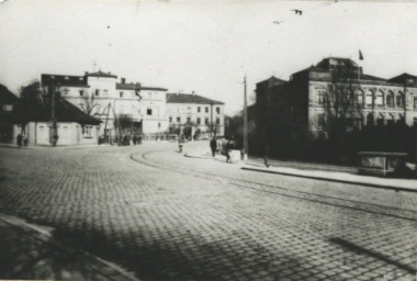 Stadtarchiv Weimar, 60 10-5/24, Blick auf den Karl-August-Platz , 1935