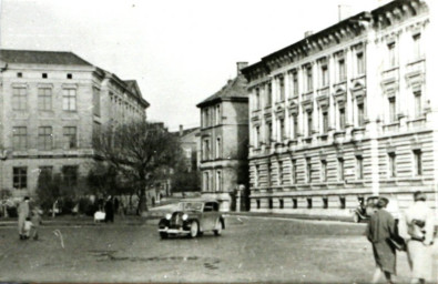 Stadtarchiv Weimar, 60 10-5/24, Blick vom Museumsplatz in die Brennerstraße, um 1935