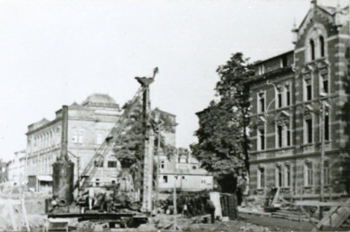 Stadtarchiv Weimar, 60 10-5/24, Blick auf das Landesmuseum, 1937