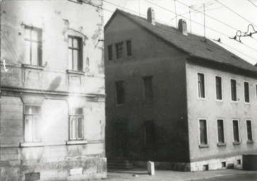 Stadtarchiv Weimar, 60 10-5/25,   Blick auf Brennerstraße 36, ohne Datum