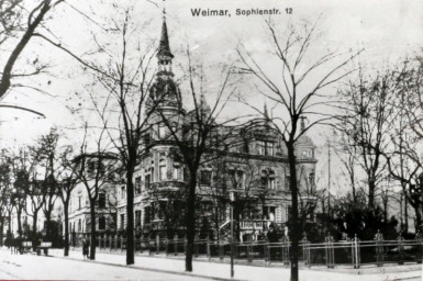 Stadtarchiv Weimar, 60 10-5/25, Weimar, Sophienstraße 12, um 1920