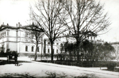 Stadtarchiv Weimar, 60 10-5/25, Blick zum alten Hauptbahnhof, um 1912