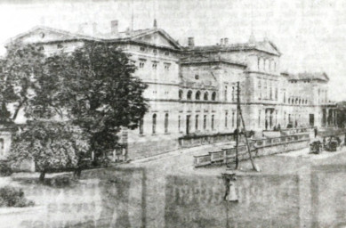 Stadtarchiv Weimar, 60 10-5/25, Blick in die Paulinenstraße, heute Schopenhauerstraße, um 1900