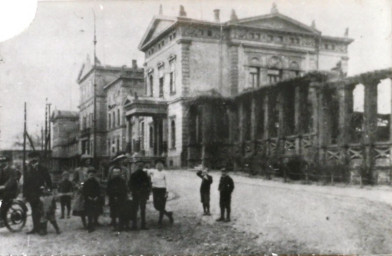 Stadtarchiv Weimar, 60 10-5/25, Blick in die Paulinenstraße, heute Schopenhauerstraße, ohne Datum