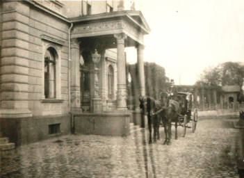 Stadtarchiv Weimar, 60 10-5/25, Blick in die Paulinenstraße (heute Schopenhauerstraße), um 1912