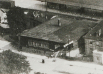 Stadtarchiv Weimar, 60 10-5/25, Blick auf den Behelfsbahnhof in Holzbauweise, 1916