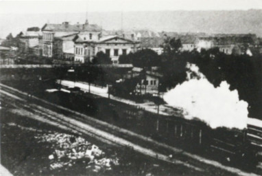 Stadtarchiv Weimar, 60 10-5/25, Staatsbahnhof Weimar, um 1910