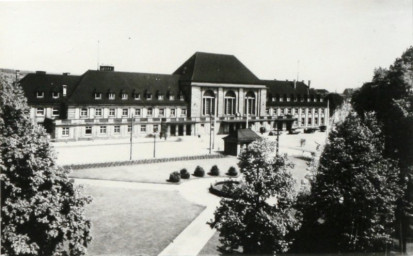 Stadtarchiv Weimar, 60 10-5/25, Neuer Reichsbahnhof Weimar, um 1922