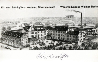 Stadtarchiv Weimar, 60 10-5/16 Bd.2, Blick auf die Carlsmühle, nach 1850