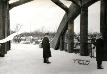 Stadtarchiv Weimar, 60 10-5/25, Alte "Eiserne Brücke" , um 1930