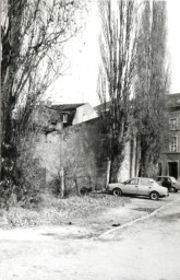 Stadtarchiv Weimar, 60 10-5/23, Parkplatz an der Minol-Tankstelle in der Ernst-Thälmann-Straße, 1985