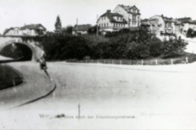 Stadtarchiv Weimar, 60 10-5/26, Blick vom Museumsplatz zur Ettersburger Strasse, um 1900