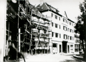 Stadtarchiv Weimar, 60 10-5/26, Blick auf Zeppelinplatz 1-5, 1980