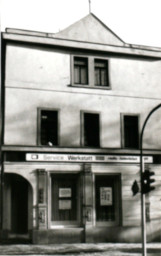 Stadtarchiv Weimar, 60 10-5/26, Ernst Thälmann-Straße 34/ Ecke Carl-von-Ossietzky-Straße, 1984