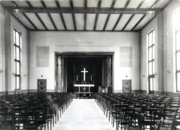 Stadtarchiv Weimar, 60 10-5/27, Kirchensaal der Johanneskirche, Tiefurter Allee 2b, ohne Datum