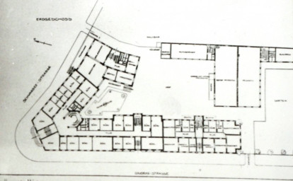 Stadtarchiv Weimar, 60 10-5/28, Lageplan Coudraystraße / Schwanseestraße, ohne Datum