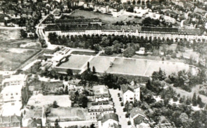 Stadtarchiv Weimar, 60 10-5/28, Blick auf das Schwanseebad, um 1930