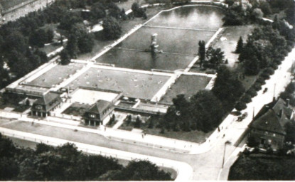 Stadtarchiv Weimar, 60 10-5/28, Blick auf das Schwanseebad, ohne Datum