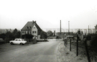 Stadtarchiv Weimar, 60 10-5/28, Blick von der Milchhofstraße nach Weimar-West, ohne Datum